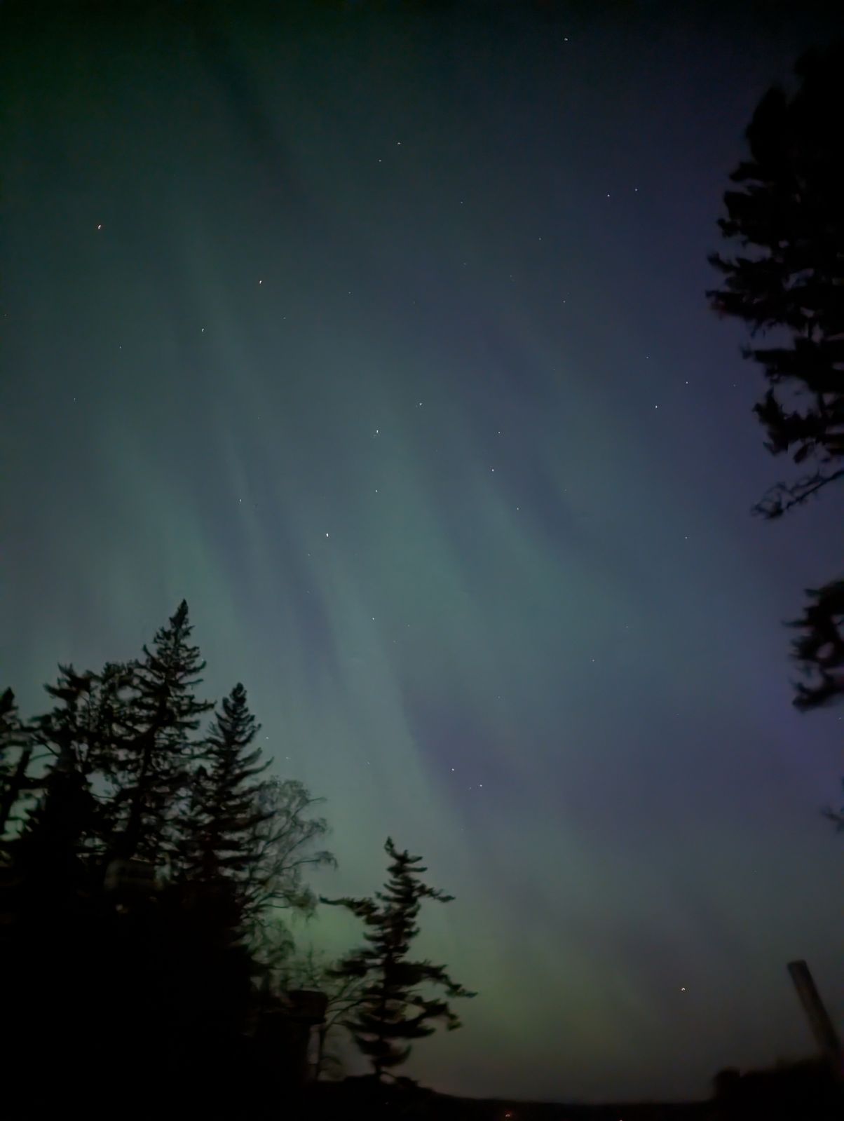Northern light in Minnesota